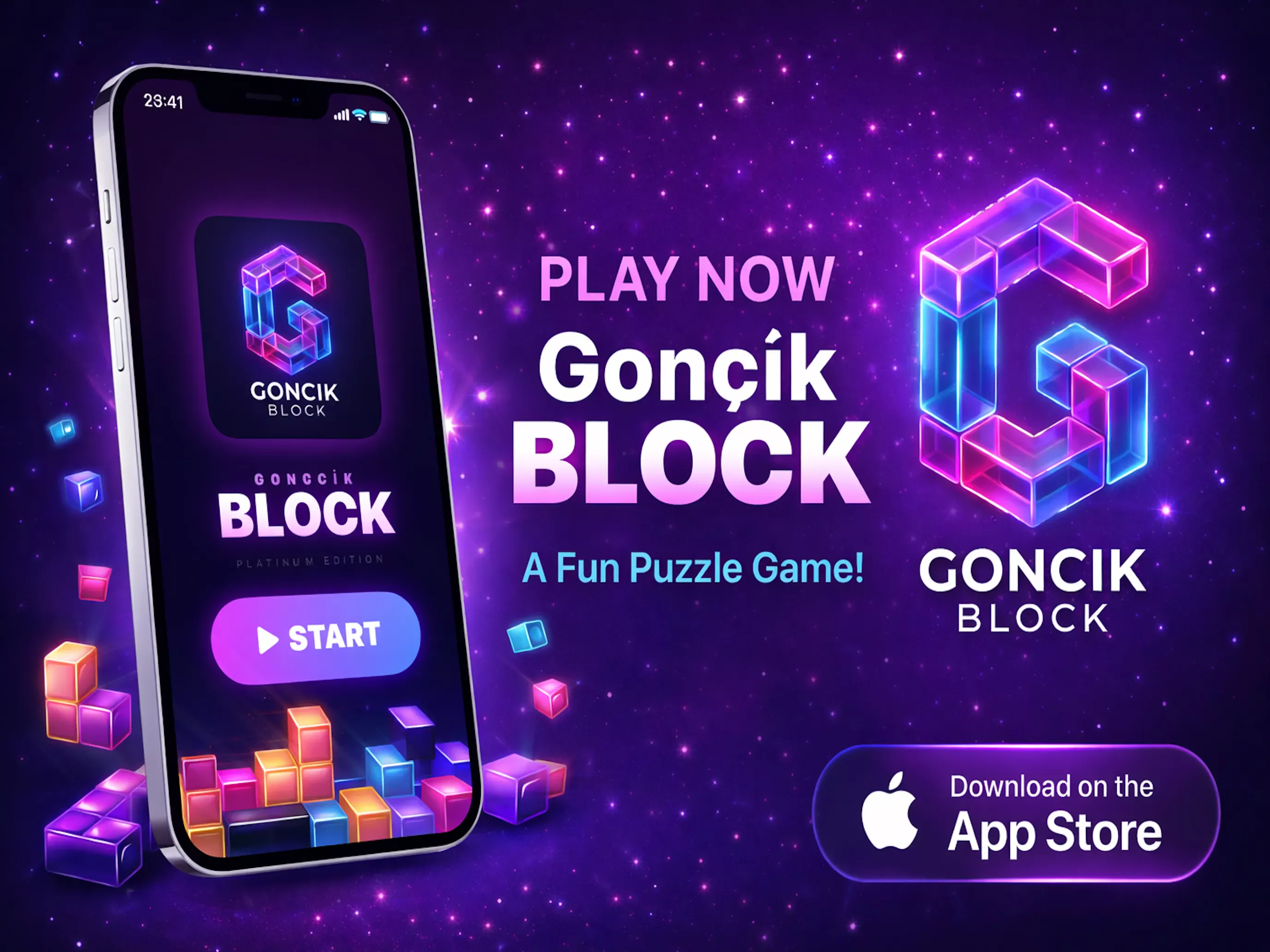 Block Oyunu  ios app yayında.