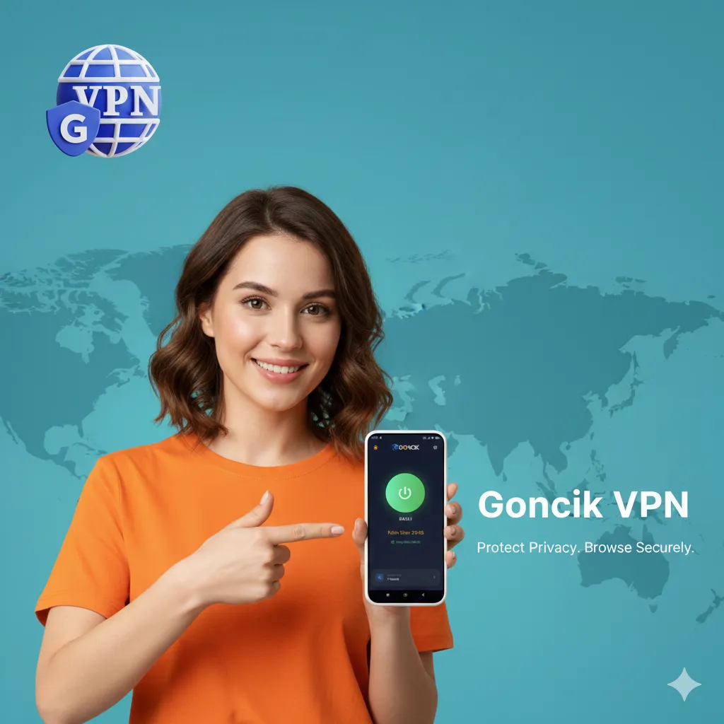 GONCİK VPN APP SINIRSIZ VE ÜCRETSİZ VPN